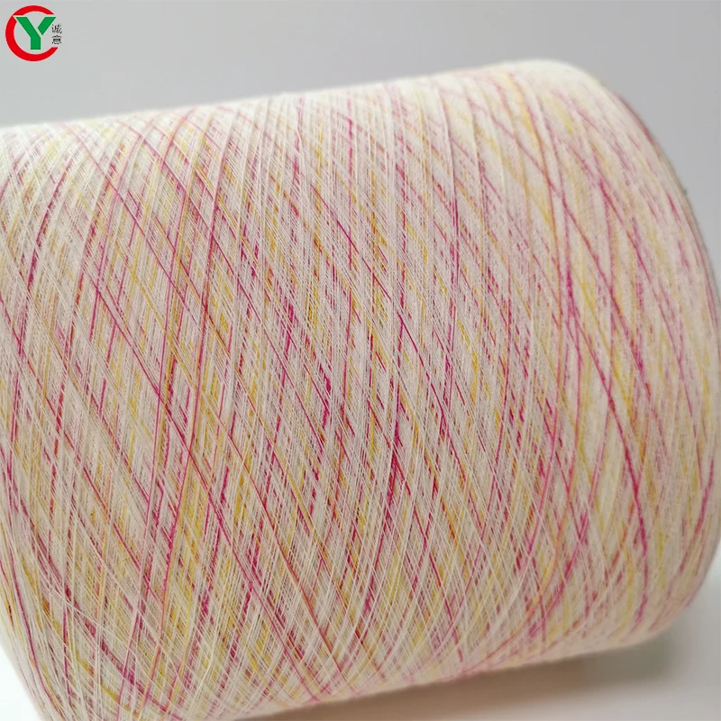 Fancy Yarn Factory Wholesale High Quality Colorful 32s Segment Dyed Cotton Socks