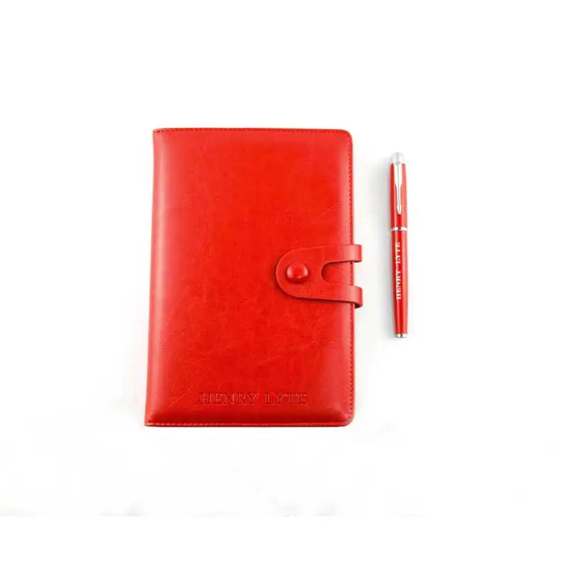 Luxury Notebook, Ballpoint Pen,Card Holder Mobile power supply USB Flash Drive and Mouse. A Premium Business Gift Set