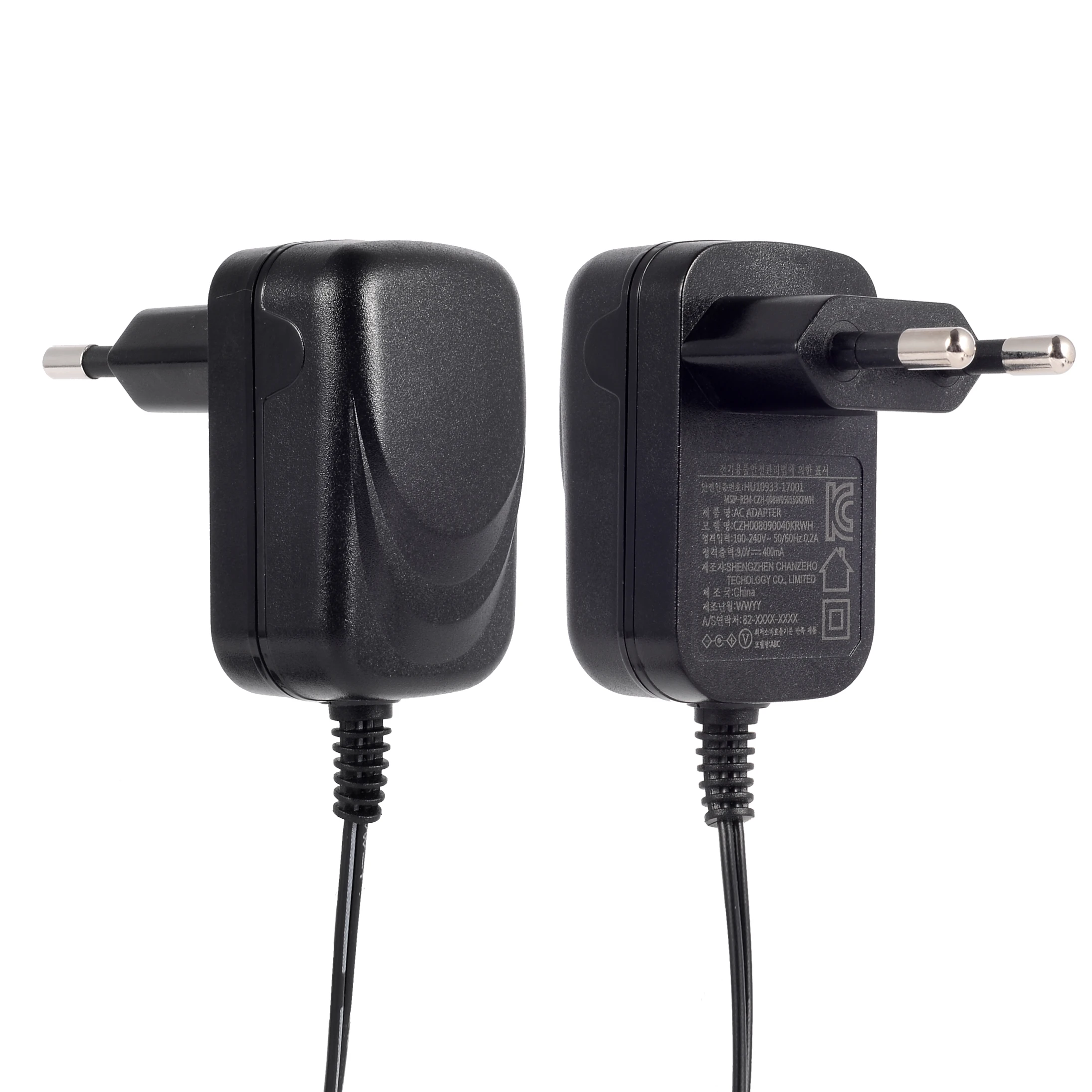 Chanzeho 9V 0.5A EU UK US AU Plug Adapter CE CB GS KC BIS EMC PSE 0.5A 1A 1.5A 2A 2.5A 3A for air humidifier