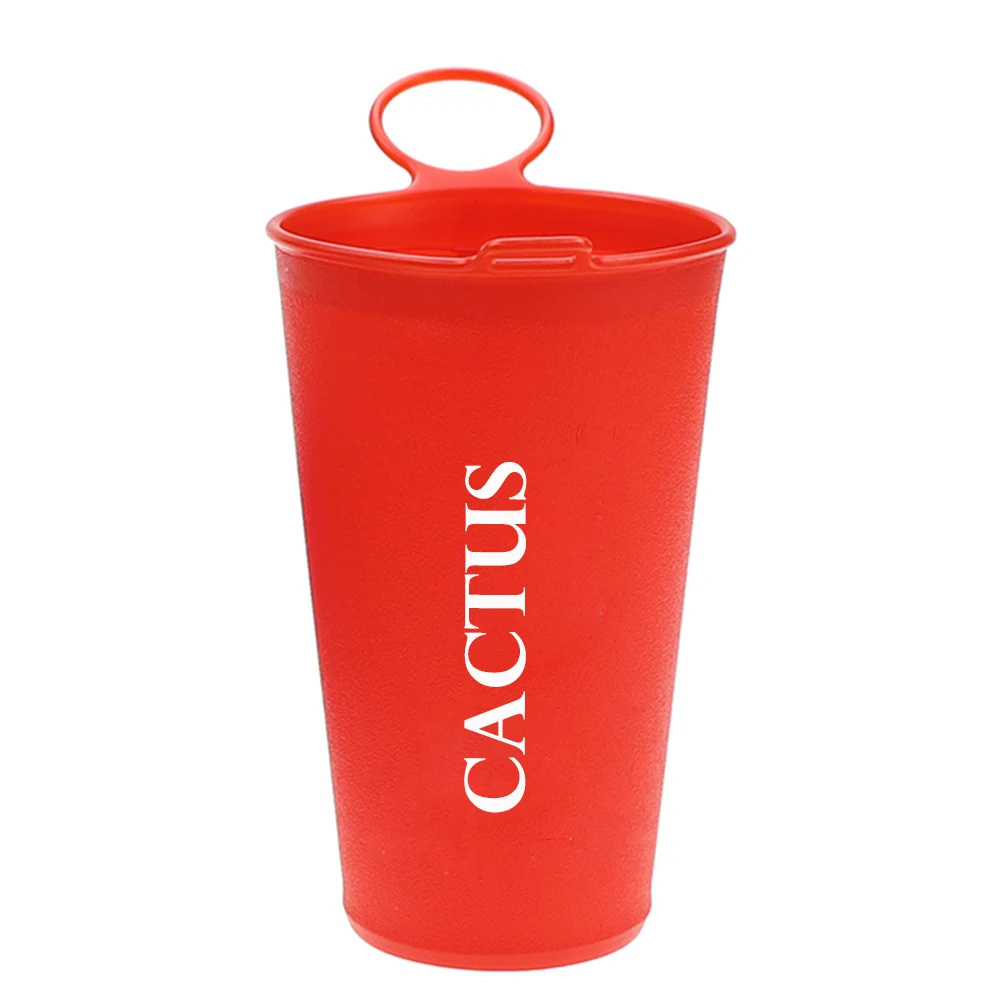 custom color and logo reusable Cross Country Running TPU 200ml/6.8oz Soft Water Cup For event Climbing Hiking TRAIL