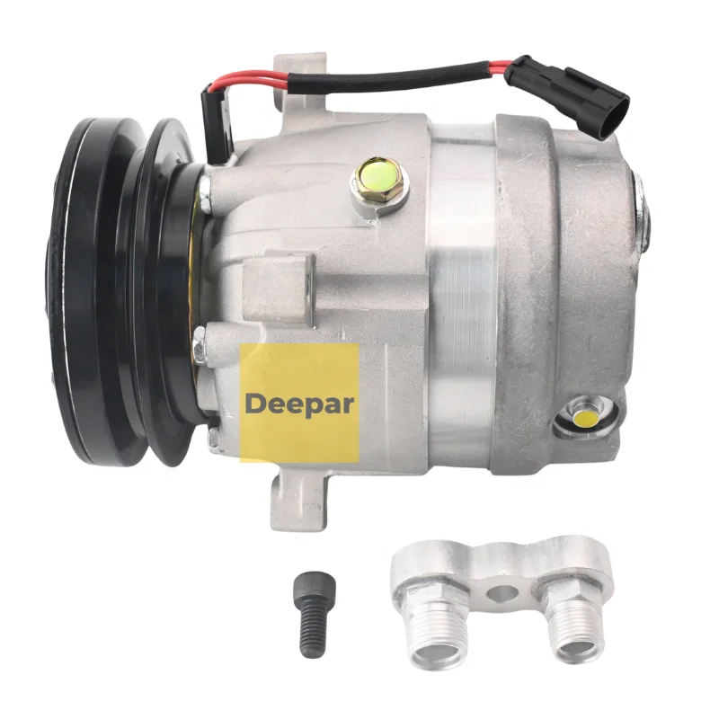 Компрессор Delphi V5 A/C VOE14529059 подходит для Экскаватора Volvo EC140 EC150 EC210 EC240 EC360 EC460 EW130 EW170 EW180