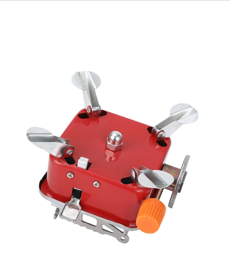 Camping Gas Stove Folding Design Portable Lightweight High Power Mini Gas Burner for Outdoor Backpacking Hiking