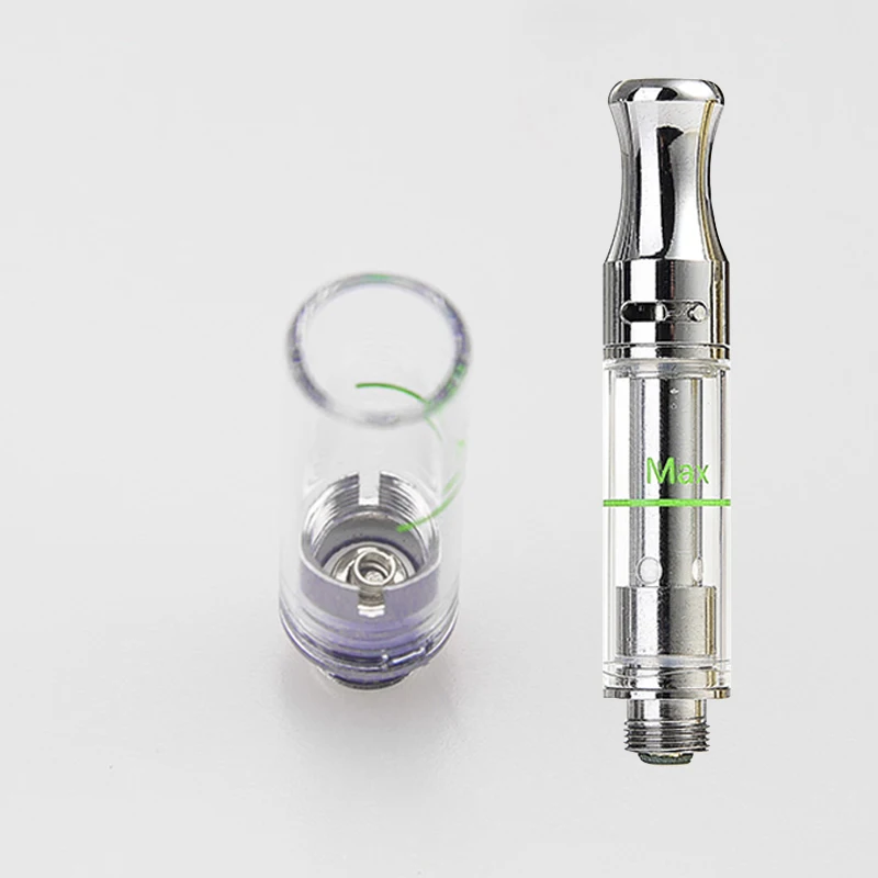 
Top selling refillable Gold color 510 thread ceramic coil cbd cartridge liberty 1ml vape pen cartridge box bulk for vape pen 