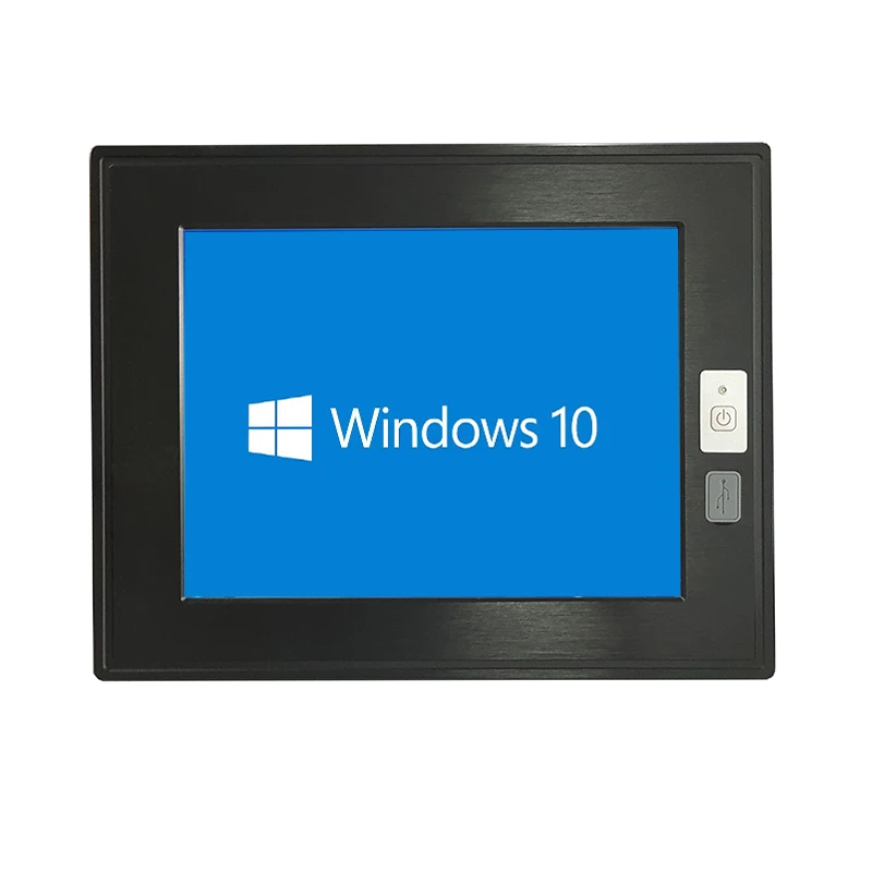 2021 Newest Most Popular 10.4 Inch Wall Mounted Waterproof Open Frame Resistive Touch Panel Pc