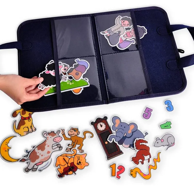 Felt Story Board Flannel Learning Activities Felt Board for Toddlers Story Board Stories for Preschool