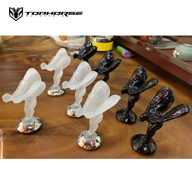 Angel Goddess Crystal Emblems For Rolls Royce Ghost/Phantom/Cullinan/Wraith Hood Badge LOGO Auto Parts Accessory
