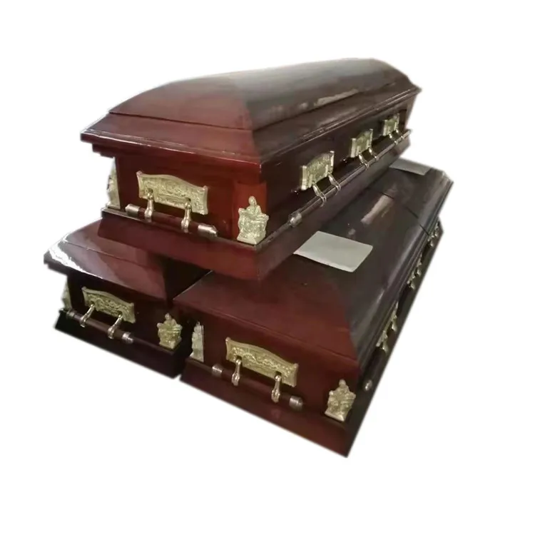 Solid Wood Funeral Coffin & Casket for sale