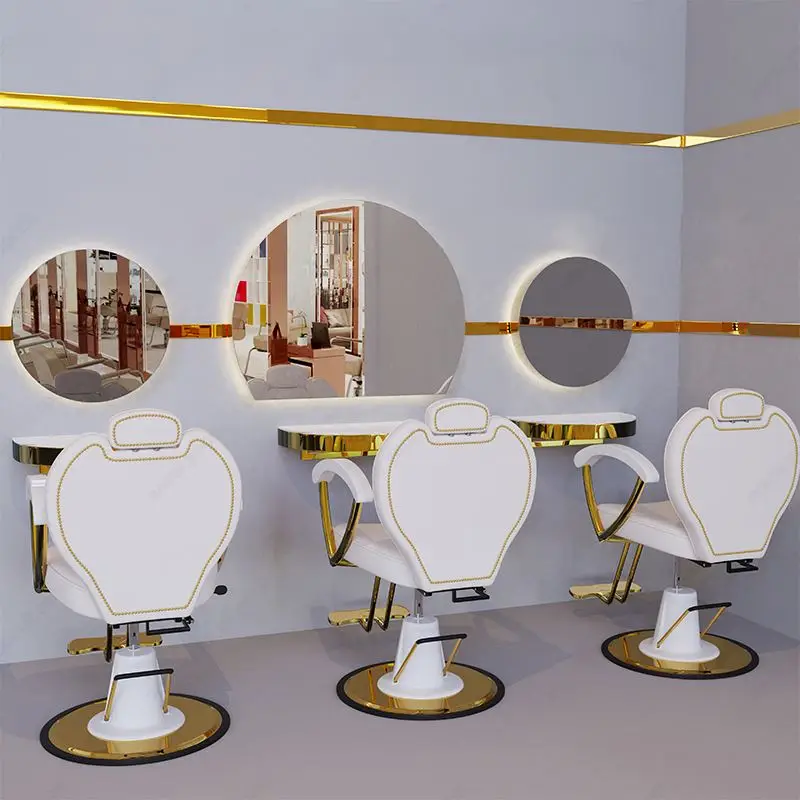 Chair modern antique salon  Reclining Hairdressing Barber Chairs For Sales