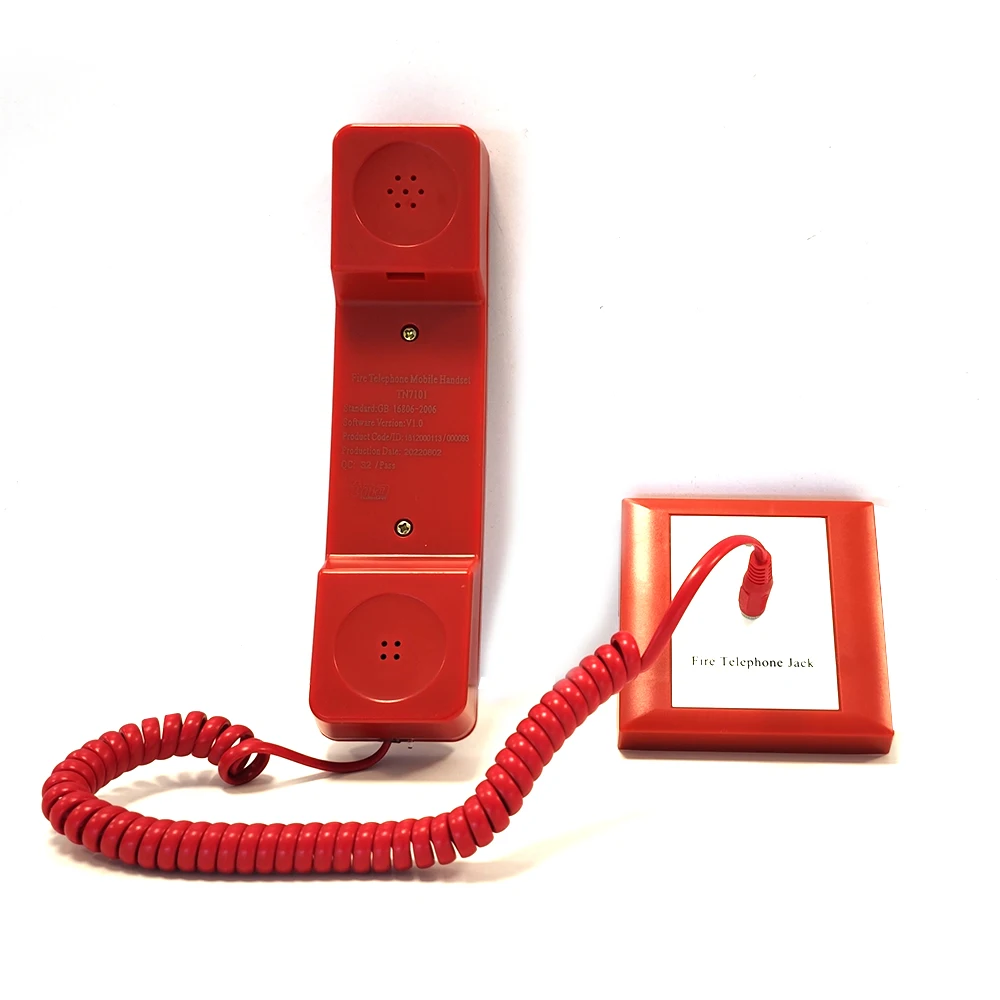 China TN7101 Portable Fire Telephone Tanda Addressable Fire Alarm Telephone system Fire Telephone Mobile Handset