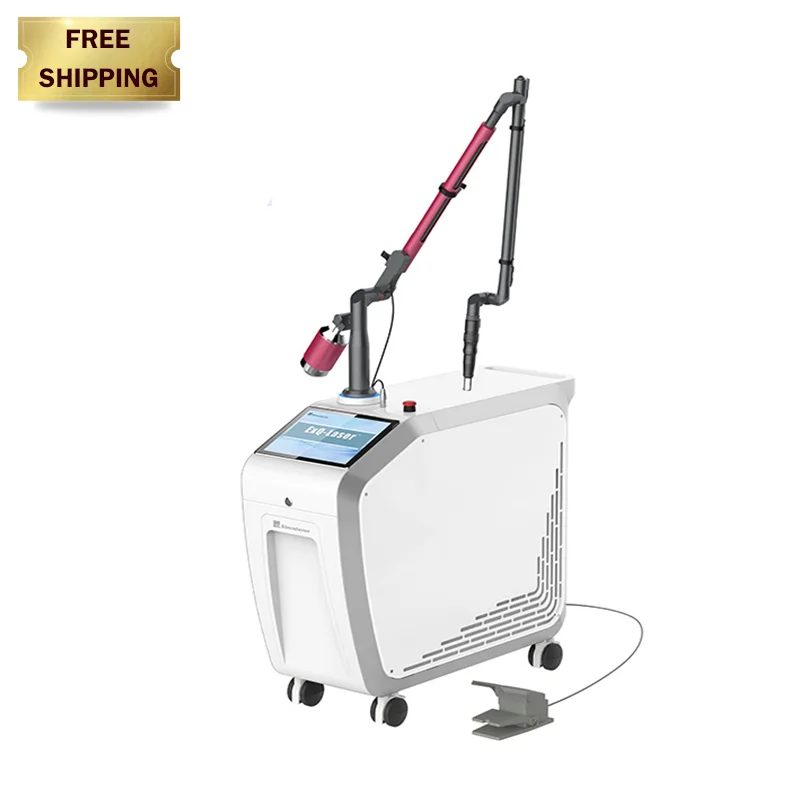 2020 CE Approved Sincoheren Q Switch Nd Yag Laser Tattoo / Melasma / Speckle Removal Machine for salon clinic