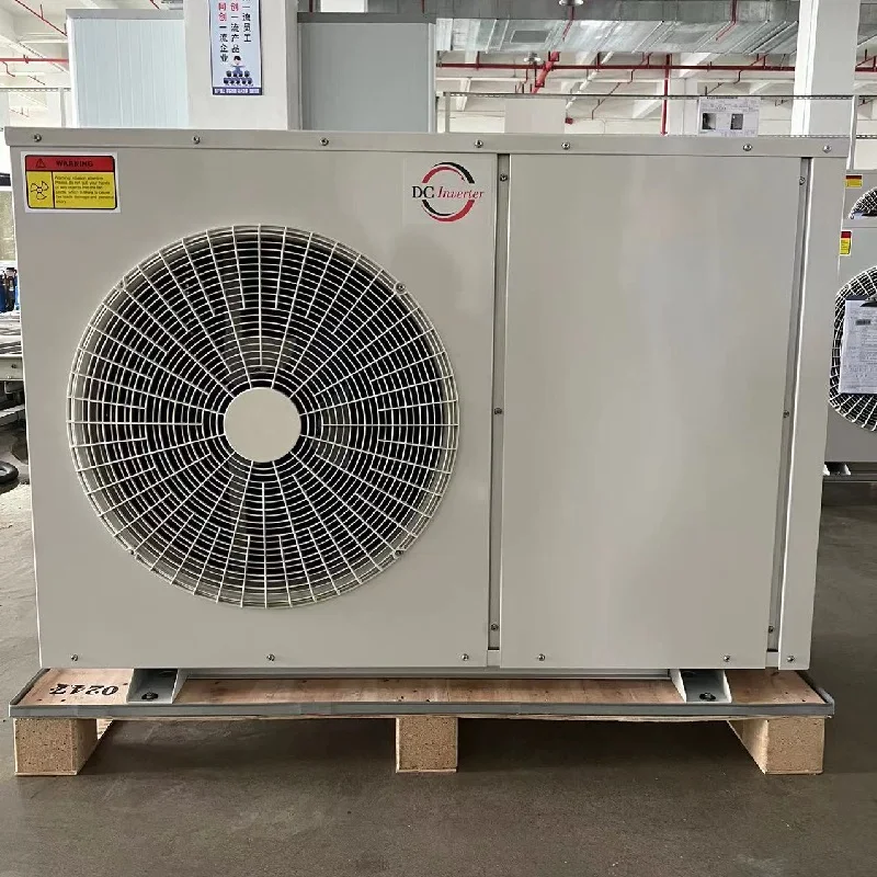 R32 inverter Super quiet high COP monoblock water heaters heat pump for house heating cooling