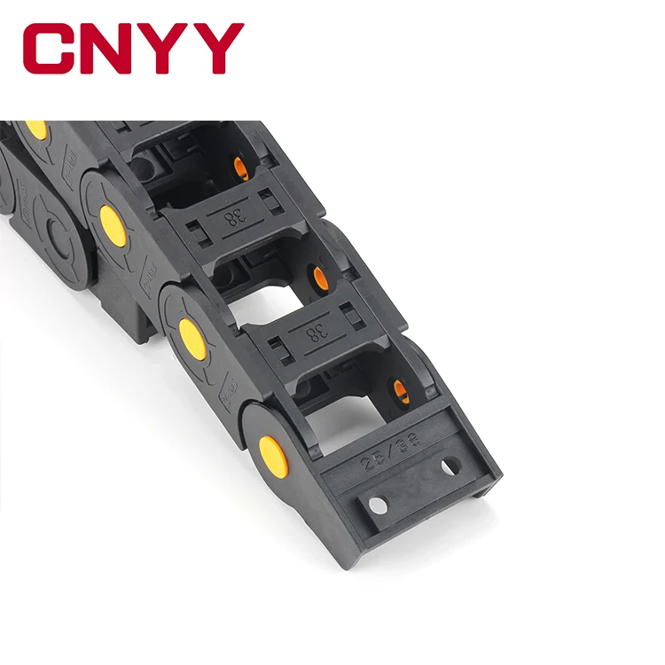 CNYY 30 Series plastic openable type protective bridge cable drag chain for machine tool