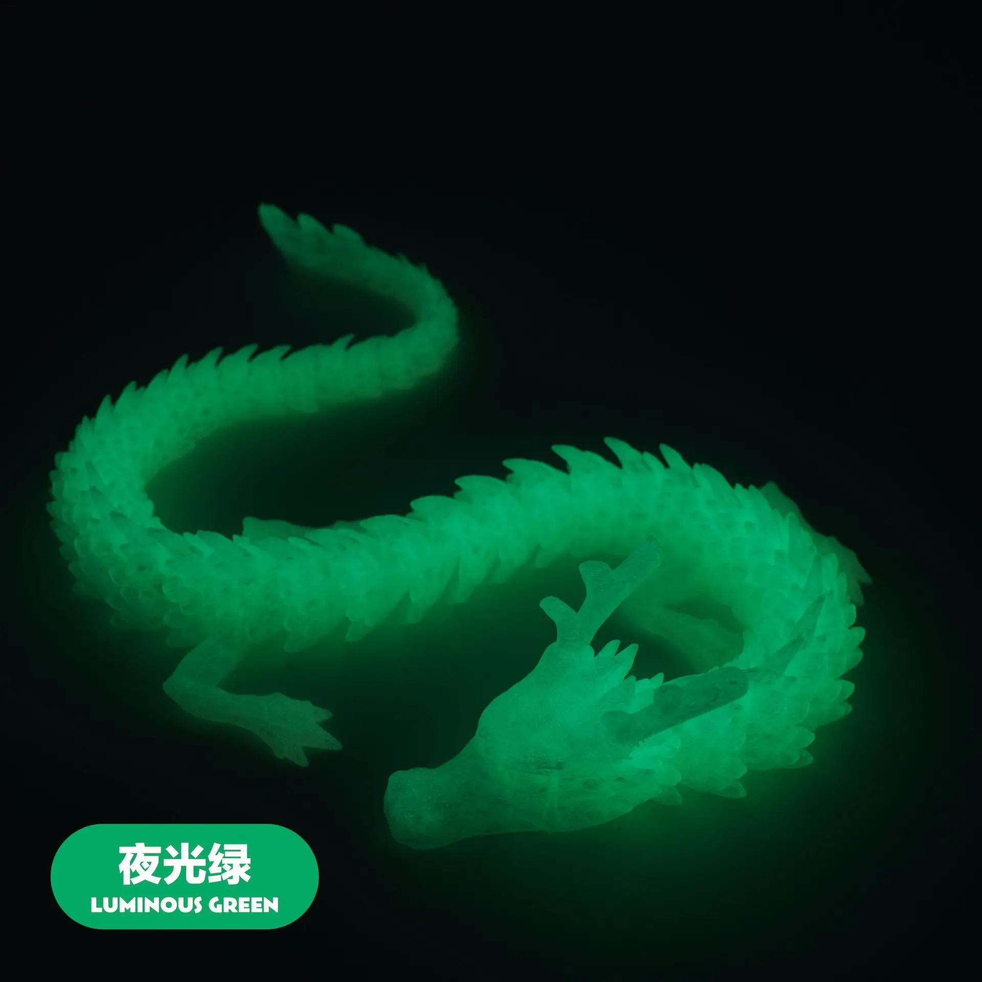 Custom 3D Printing Dragon Toy dragon 3d printed articulated flexible dragon 3d model fidget toy for kid