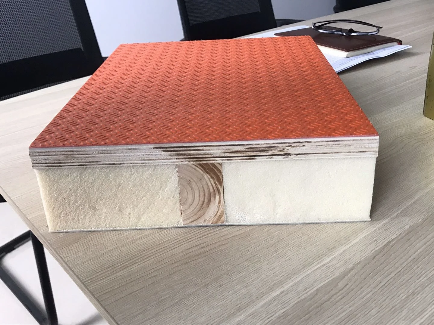 FRP/plywood/ XPS foam composite panel  floor panel  FRP Sandwich Panels for RV Floor