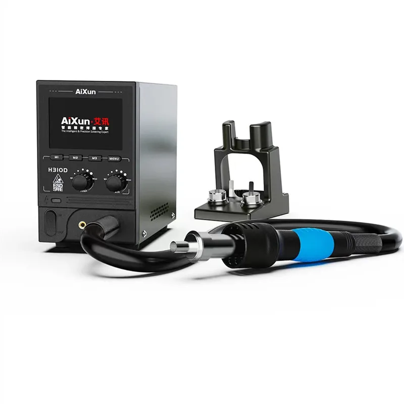 AIXUN H310D Hot Air Gun Intelligent Temperature Control Reworking Station Dual Combination Segment and Curve Desoldering Machine