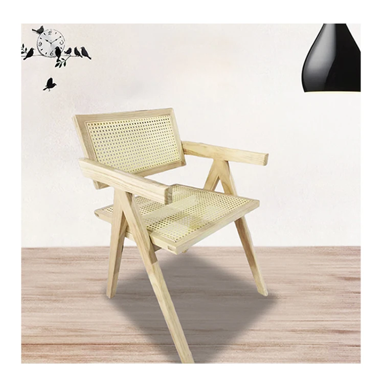 wholesale french white aluminium stackable rattan dining chairs