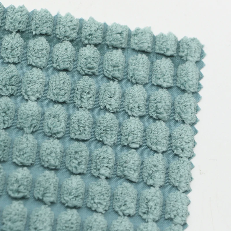 Wholesale Soft Polyester 1cmm 10mm Width Wide Wale Microfiber Fleece Corduroy Fabric