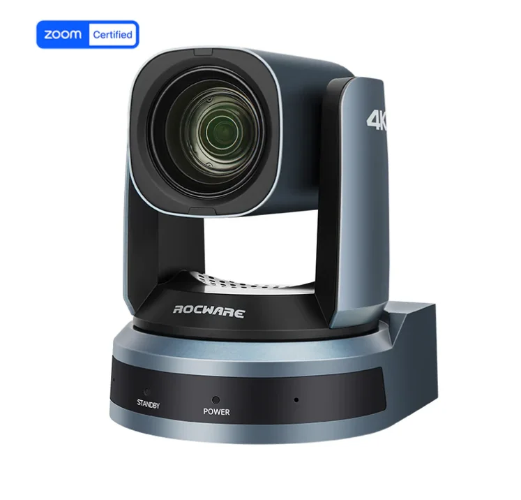 RC841U 4K PTZ Camera 12X Optical Zoom  16X Digital Zoom 80.8 Degree Wide Angle Lens  Full USB Interfaces