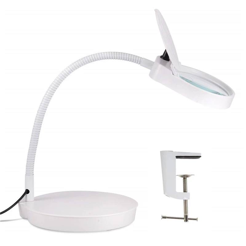 New arrival multifunctional 2 in 1 illuminated led watch repair magnifier