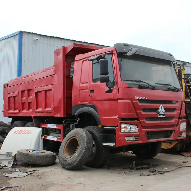 Hot Selling Cheap Price Front Tipping 2017 Model 371hp 10 Wheels WEICHAI Electric Tripper Truck 22 Cubic Meter Heavy Truck Left