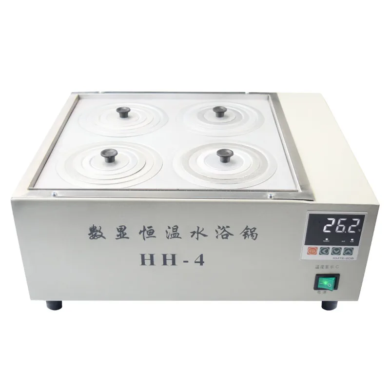 Electric digital display constant temperature water bath HH-2 single double 468-well laboratory water bath tank oil bath pot