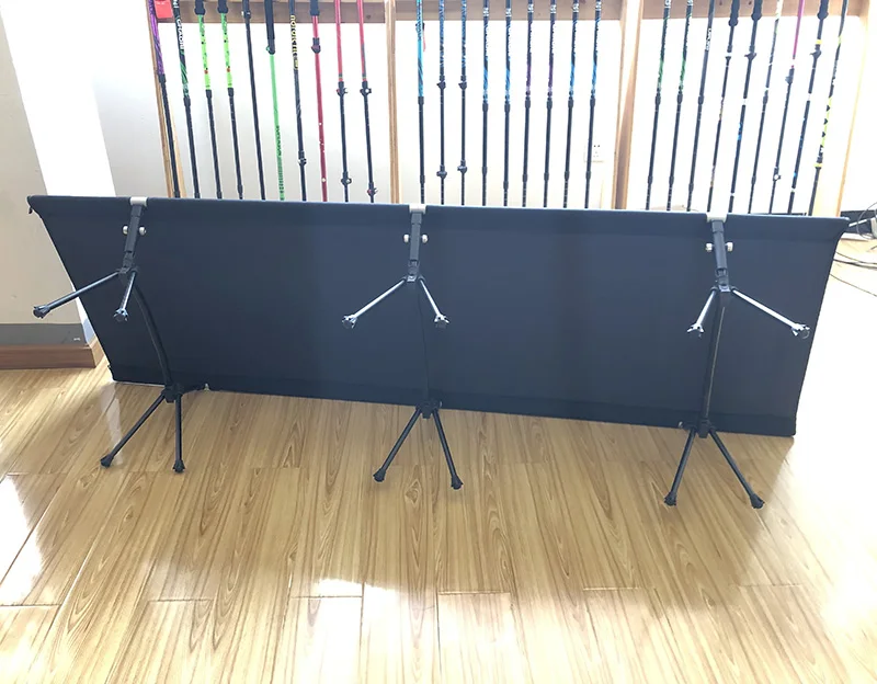 Lightweight portable foldable beach  emergency aluminum  folding camping bed Adjustable folding bed cot