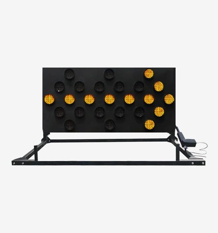 Car Mounted Road Warning Lights Flashing  Traffic Led Arrow Sign Boards