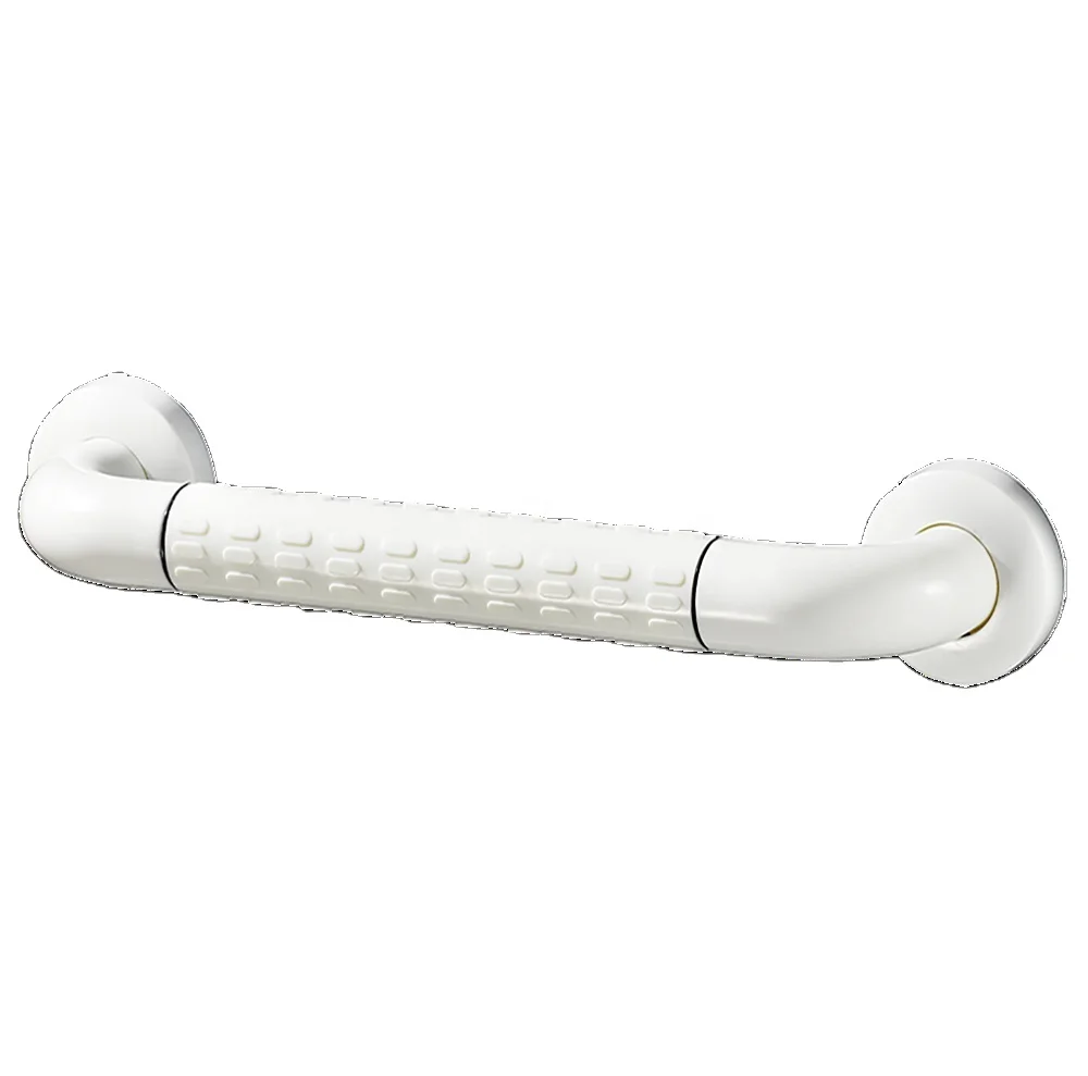 White Linear Grab Bar Straight Short Handle grip rail