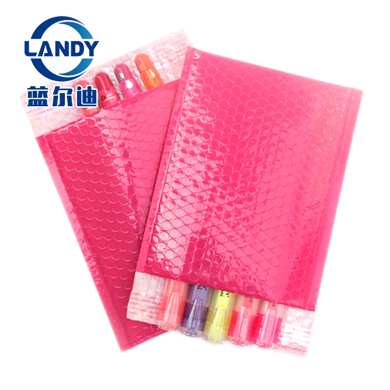 waterproof pink foil bubble mailers pink 5x7 padded envelopes,pink bubble mailers 5 x 7