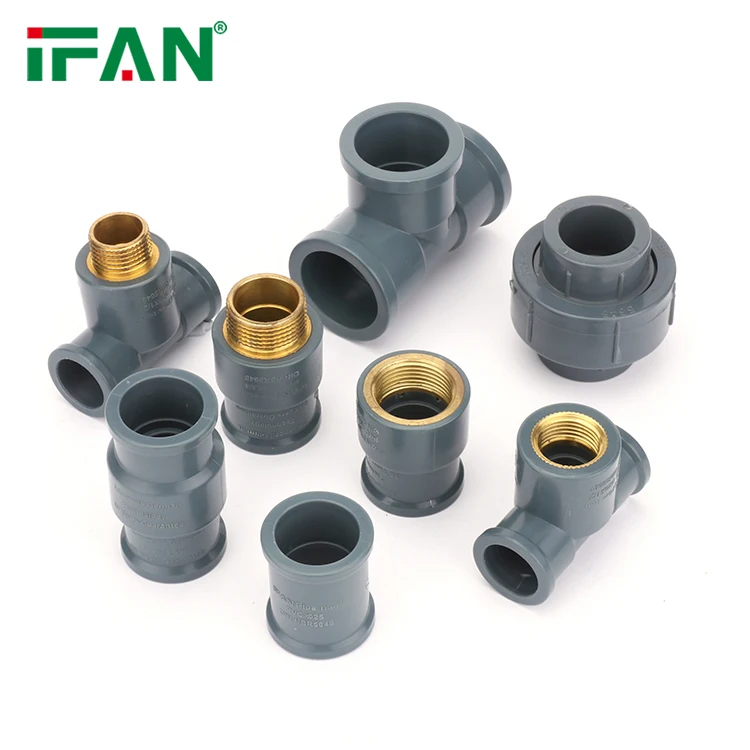 IFAN Factory Plumbing Fittings PVC 40-125MM UPVC Pipe Fitting Union UPVC Fitting