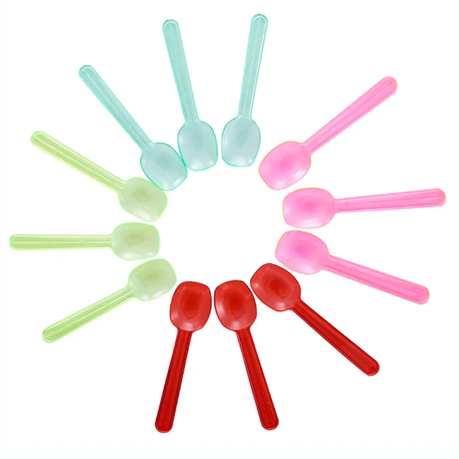 Multi-Color Travel Thicken Easy Use Hard Ice Cream Spoon For Camping