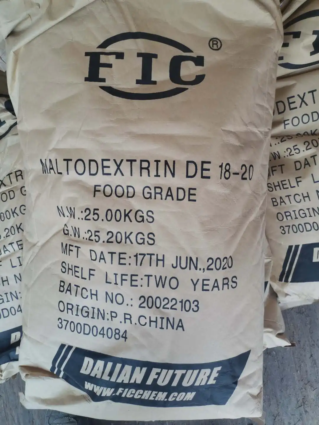 Wholesale Price Food Grade Organic Maltodextrin Powder De 10-12 18-20