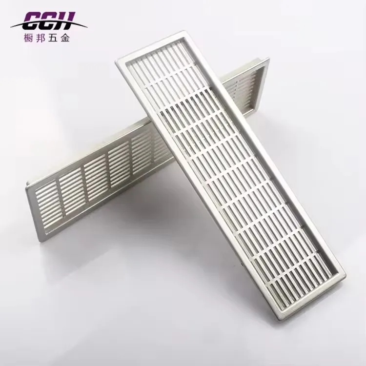Plastic ventilation door air vent Grille kitchen cabinet fresh return air vents hole motorized