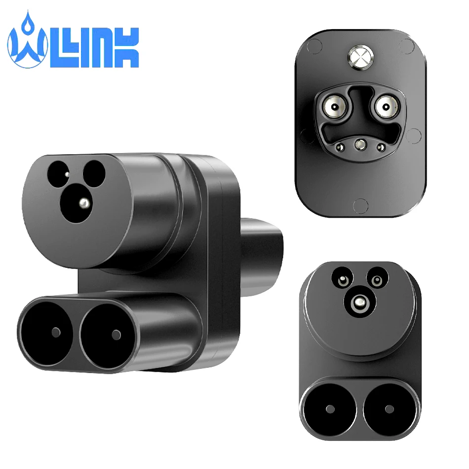 Connector Supercharger Car Charger Tesla Ccs2 Tesla Adapter For Tesla