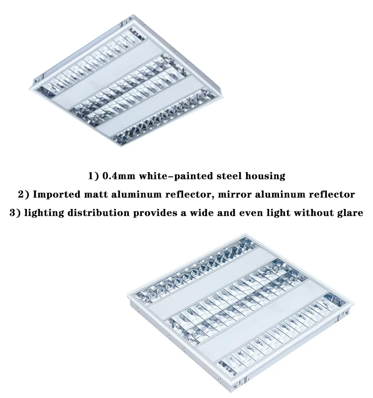 Hot Selling Good Quality New LED Grill Light T5 Bar Ceiling Recessed Light