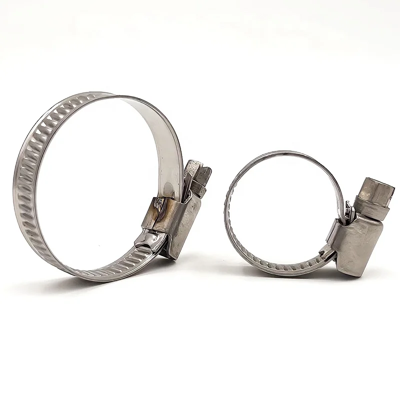 Germany Type Worm Gear Hose Clamps High Quality Adjustable Clamps Stainless Steel Pipe Clamps