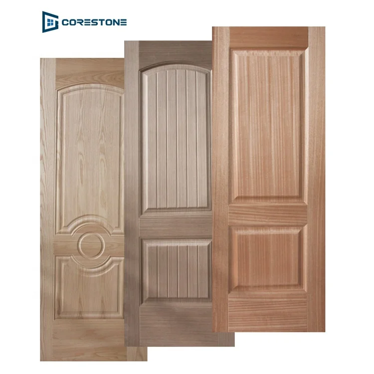 European and North American Red Oak Swing door hot style wooden doors design internal door