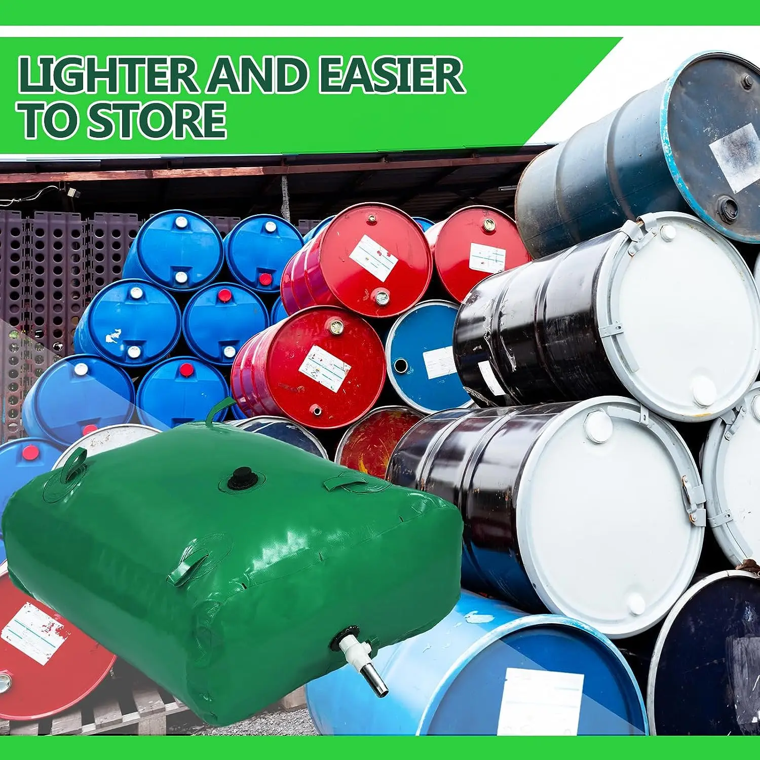 Dandelion Wholesale 10000 Liters PVC Portable Flexible Water Storage Tank