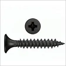 Drywall screw bugle head  black phosphate or color  zinc plated iron steel C1022A  galvanized fastener