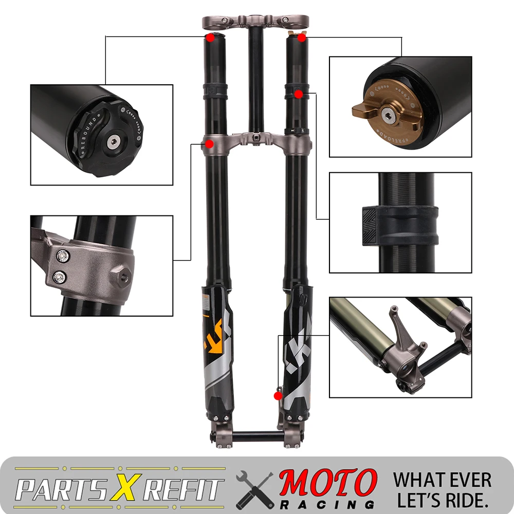 Передний амортизатор JFG запчасти для мотоциклов Sur Ron Light Bee MTB внедорожный электровелосипед