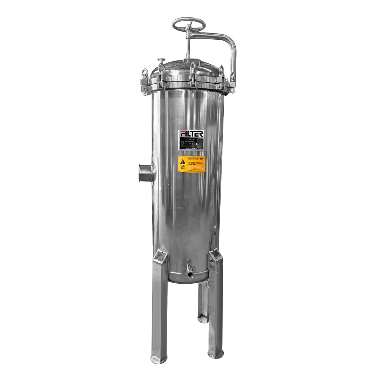Antiseptic effect 40 inch stainless steel water liquid Oil filtration equipment cartridge filter housing