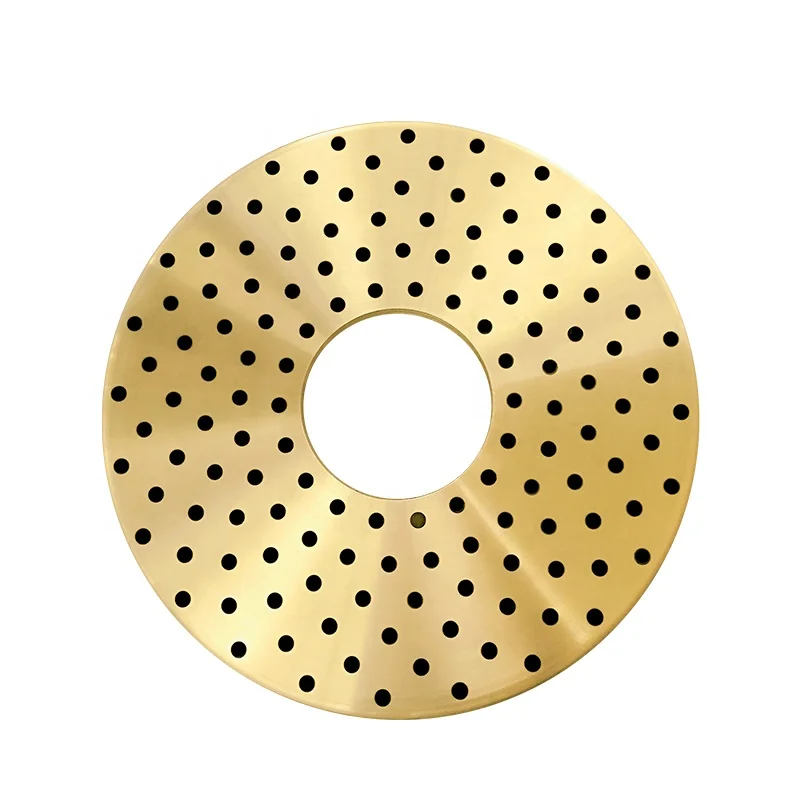 High Precision Injection Molding Machine Spare Parts Graphitte Bronze  Copper Alloy Self-lubricating Bushing.