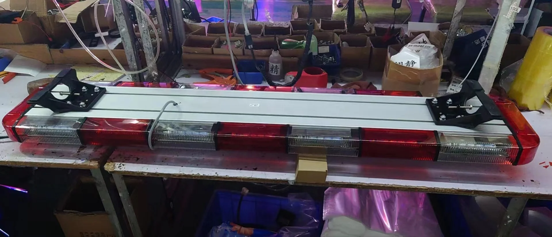 High bright 3 watt led Firefighter ambulance light bar emergency vehicle warning light bar car strobe bar light beacon blinker