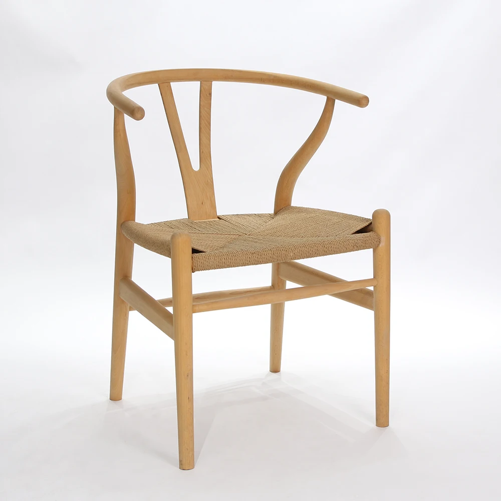 Wholesale Wishbone Beech Wood Y Dining Chairs in Cheap Price