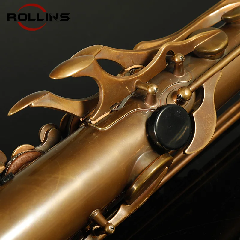 Популярные класс классический структура голый медный RST-X7 тенор-саксофон