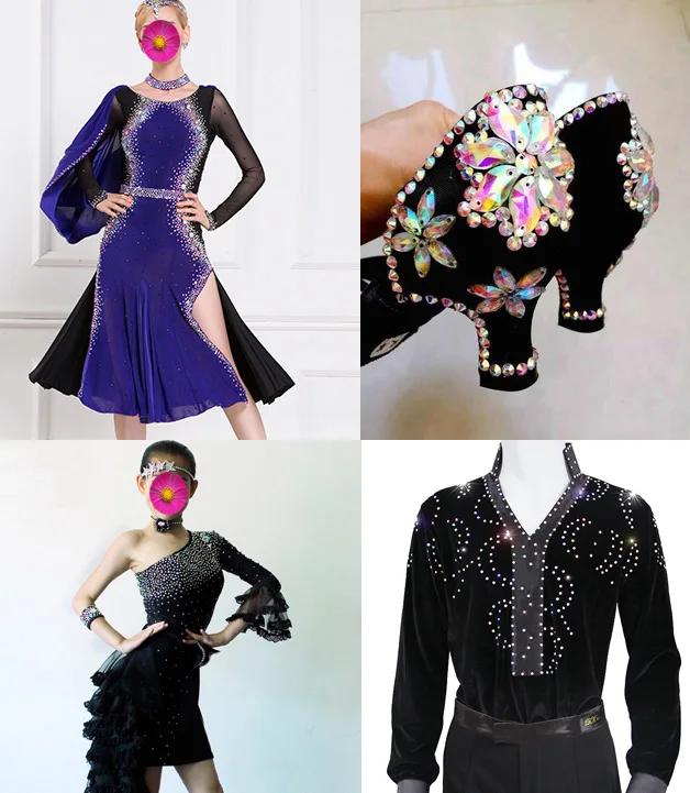 
Austrian flatback rhinestone glass beads cristal high quality hot fix rhinestones 