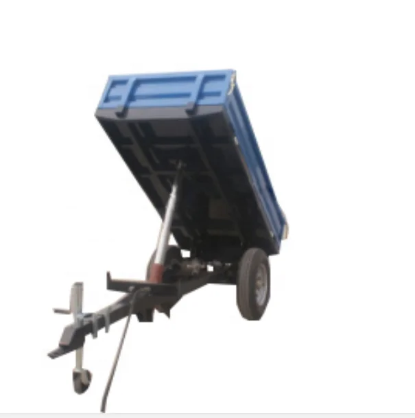 1ton Mini Tractor Trailer Truck with Backhi Dump for Sale