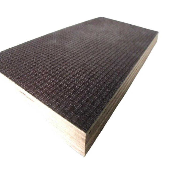 waterproof 1220*2440mm 4x8 18mm ply anti slip film faced eucalyptus material plywood sheet