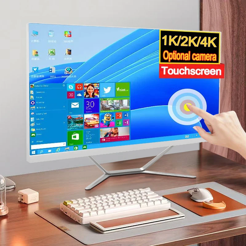 Китай заводская цена AIO Core i3 i 5 i7 все в одном ПК настольные компьютеры