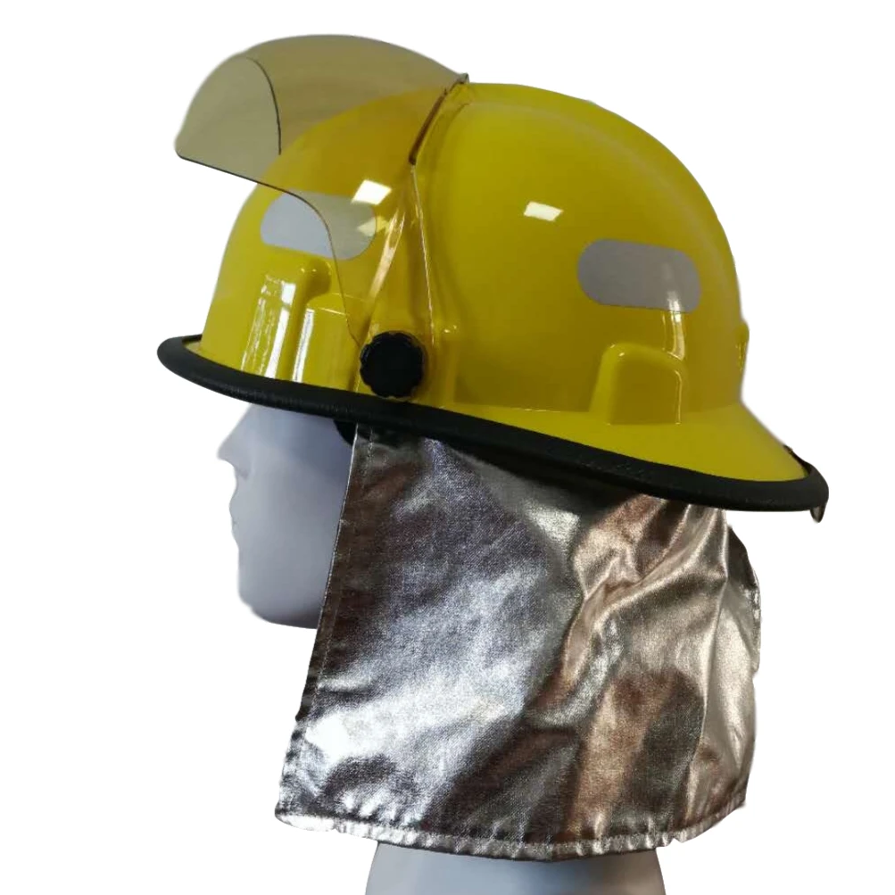 Dangerous chemical accident protective helmet fire rescue fireman fire fighting helmet